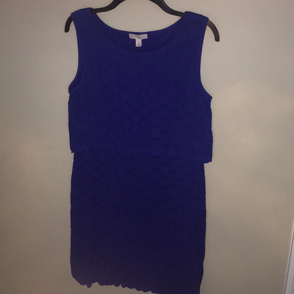 BLUE HOCO AND PROM DRESS CHEAP!